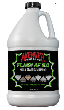 Avenger Formulas Flash AF 2.0 Mold Stain Eliminator – 1Gallon